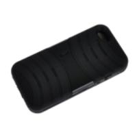 Protective Shell Case Cover with Stand Function for iPhone 5 Black