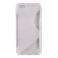 S-Line Flexible TPU Cover Case for iPhone 5C Transparent