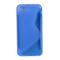 S-Line Flexible TPU Cover Case for iPhone 5C Blue