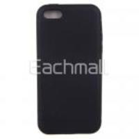 Protective Soft Silicone Back Case Cover for iPhone 5C Black