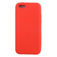 Protective Soft Silicone Back Case Cover for iPhone 5C Red