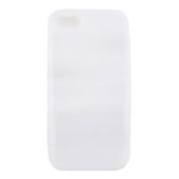 Protective Soft Silicone Back Case Cover for iPhone 5C White