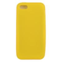 Protective Soft Silicone Back Case Cover for iPhone 5C Yellow