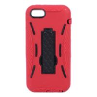 Robot Image Dual Protection Case Cover with Stand Function for iPhone 