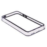 Transparent Protective Bumper Case for iPhone 5C Black