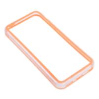 Transparent Protective Bumper Case for iPhone 5C Orange