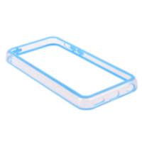 Transparent Protective Bumper Case for iPhone 5C Light Blue