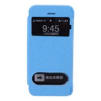 Stylish Folio Faux Leather Case Cover for iPhone 5C Blue