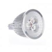 MR16 12V 6W 3-LED Warm White Light Bulb (White)