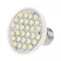 High Power White E27 220V 30-LED Light Bulb Lamp