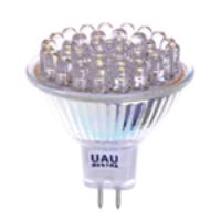 MR16 1.5W 38-LED Lamp Cup Warm White Bulb 12V Energy-Saving LED Light