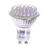 GU10 2W 38-LED 220-240V Lamp Cup White Bulb Energy-Saving LED Light