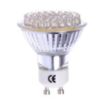 GU10 3W 60-LED 220-240V Lamp Cup White Bulb Energy-Saving LED Light