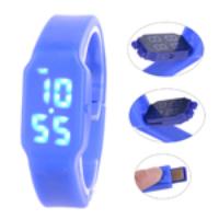 Multi-funciton TF U disk USB2.0 LED Watch Silicone Unisex Wrist Watch 