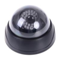 Emulational Dome Security Camera with LED Black (2 x AA)