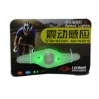 Vibration Sensing Flashing Light 2-LED Bike Bicycle Spock Lights