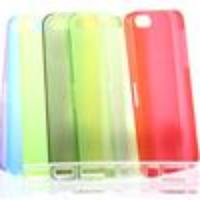 Soft PVC Protective Case for iPhone 5 (Purple)