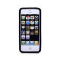 Protective Silicone Bumper Frame Case for iPhone 5 (Black)