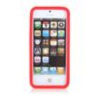 Protective Silicone Bumper Frame Case for iPhone 5 (Red)