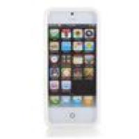 Protective Silicone Bumper Frame Case for iPhone 5 (White)