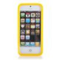 Protective Silicone Bumper Frame Case for iPhone 5 (Yellow)