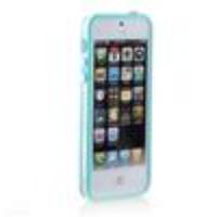 Protective PVC Bumper Frame Case for iPhone 5 (Blue)