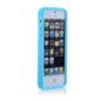 Rubber Protective Case for iPhone 5 (Light Blue)