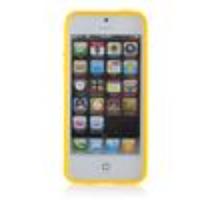 TPU Protective Case for iPhone 5 (Yellow)