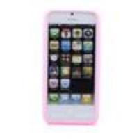 Protective Silicone Bumper Frame Case for iPhone 5 (Pink)