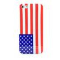 American Flag Pattern PVC Protective Case for iPhone 5