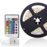 RGB LED Waterproof Ribbon Light Strip for Car & Home