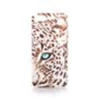 Leopard Pattern PVC Protective Case for iPhone 5