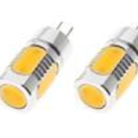 G4 5W 5-LED 130LM 2800-3200K Warm White LED Light Bulbs (2-Pack)