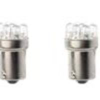 1156 0.45W 9-LED 65LM 6000-7000K Pure White Car LED Light (2-Pack)