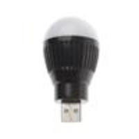 LZZ USB Powered 2W 1*LED Pure White Mini LED Night Lamp