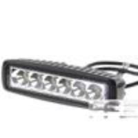 LML-1918 18W 6000K 1350lm 6-LED Pure White Ultrathin LED Offroad Spot Beam Lamp