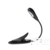 Flexible Neck 1W 3-LED 100LM 5600K Clip-on LED Reading Lamp