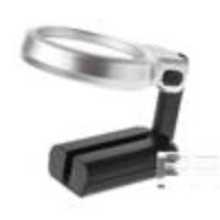 TH7006 Handheld 63mm 3X Magnifier w/ 2-LED Illuminations