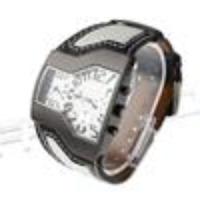 Oulm 1220 Men's Dual Movt Quartz Wrist Watch