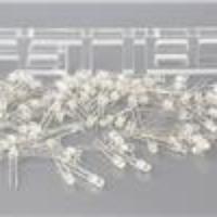 3mm White LED Light Emitting Diodes (100-Pack)