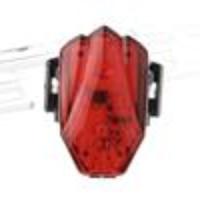 HJ-031 4*LED 4-Mode 150LM Red Light LED Bicycle Signal / Tail Light