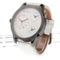 SHIWEIBAO 9399 Men's Leather Band Quartz Wrist Watch