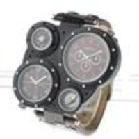 SHIWEIBAO J3104 Men's Dual Movt Quartz Wrist Watch