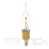 E14 2*LED 2W 450LM 2700-3200K Warm White LED Light Bulb