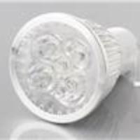 GU10 5W 5-LED 90LM 6000-6500K Pure White LED Light Bulb