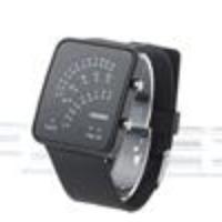 Skmei 0890 Unisex Waterproof Binary LED Digital Wrist Watch