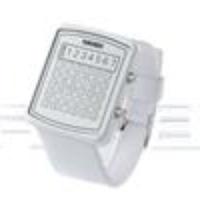 Skmei 0987 Unisex Caculator Design Waterproof LED Digital Wrist Watch