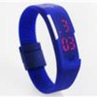 S1 Unisex TPU Band Red LED Digital Wrist Watch