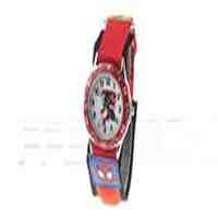 0245G Children's Spideman Pattern Analog Quartz Wrist Watch