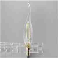 E14 2W 800LM 6500K Pure White LED Filament Light Bulb